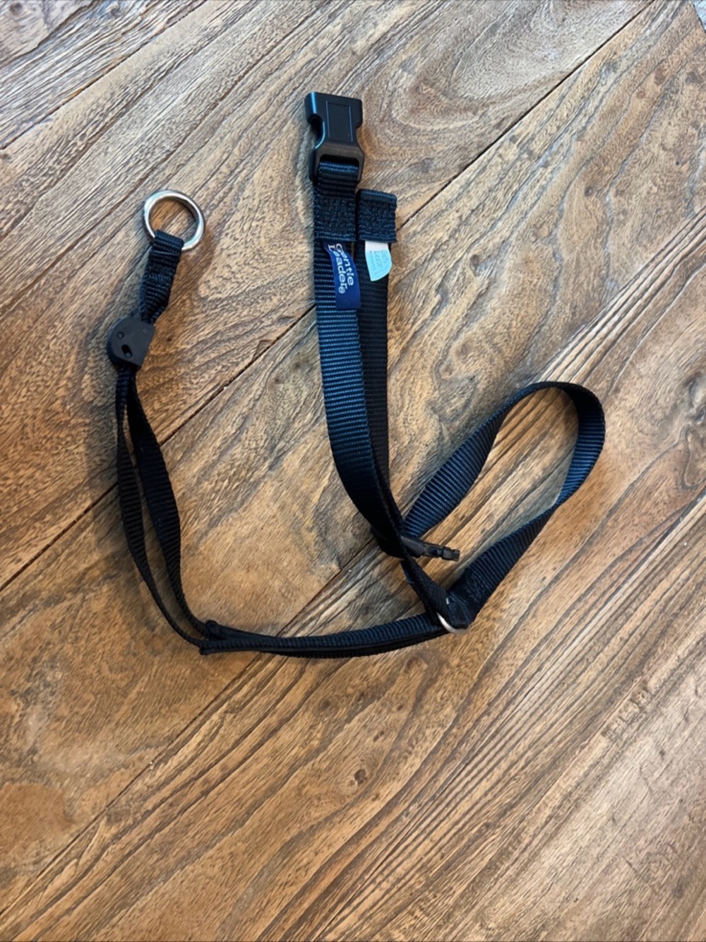 Gentle Leader Black Adjustable Dog strap